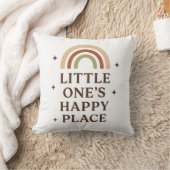 Coussin L'endroit heureux de Little One | Boho Rainbow Bab (Couverture)