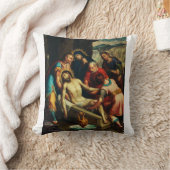 Coussin L'ensevelissement du Christ Juan Rodríguez Juarez (Couverture)