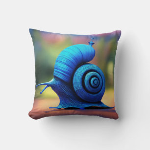Coussin Lent et stable : Voyage de l'escargot lunaire Tee