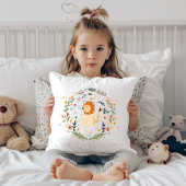 Coussin Leo Baby, Zodiac Nursery Decor