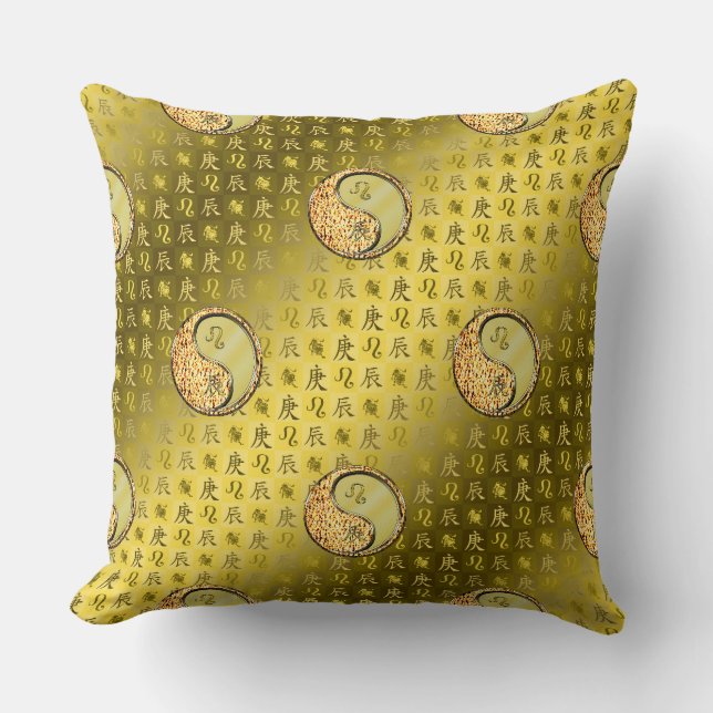 Coussin Léo & Dragon de Métal (Recto)