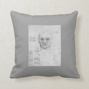 Coussin Leonardo Vinci : Étude sur des proportions de