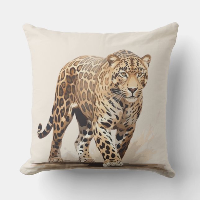 Coussin Leopard (Recto)