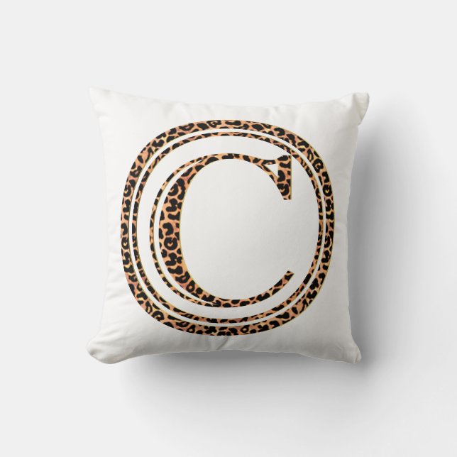 Coussin léopard C (Recto)