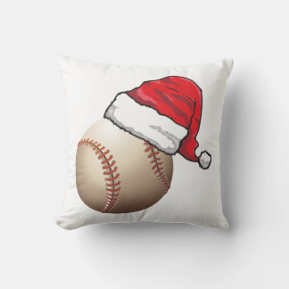 Coussin Leopard de baseball de Noël