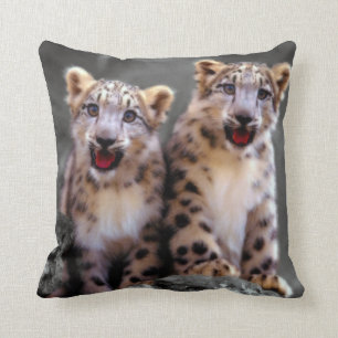 Coussin Léopard de neige CUB