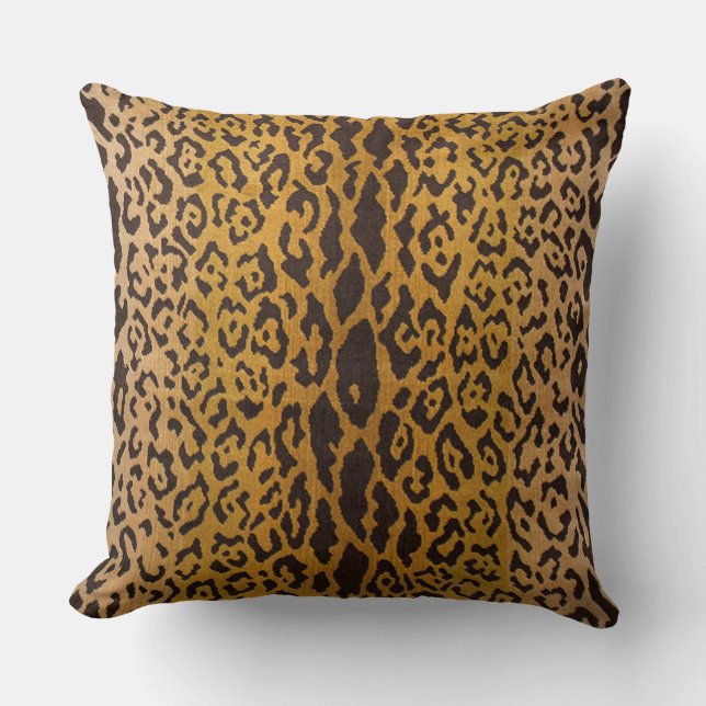 Coussin Leopard Designer (Recto)