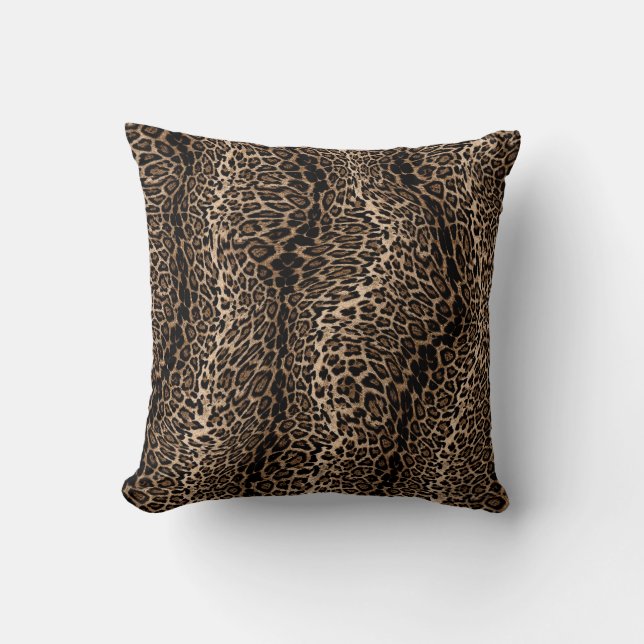 Coussin Leopard Elegant print Cushion Set (Recto)