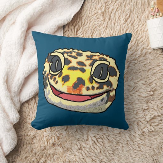 Coussin Leopard Gecko (Couverture)
