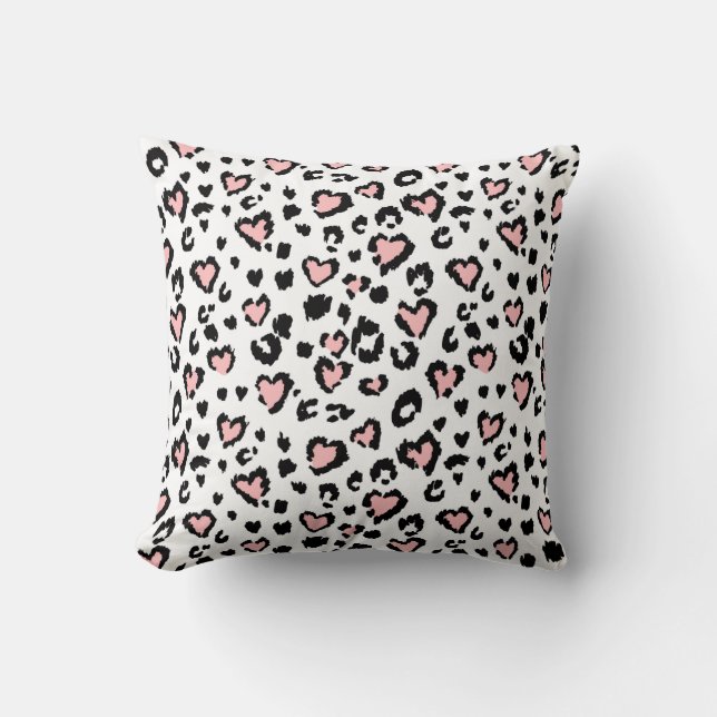 Coussin Leopard or jaguar seamless pattern, textured fashi (Recto)