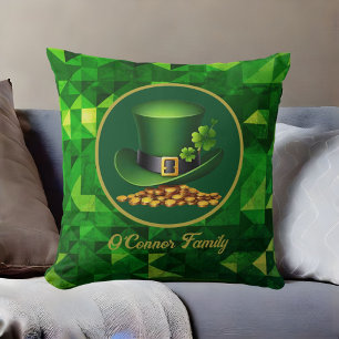 Coussin Leprechaun Casquette de l'oreiller à lancer sur le