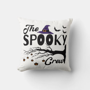 Coussin L'équipage effrayant Halloween