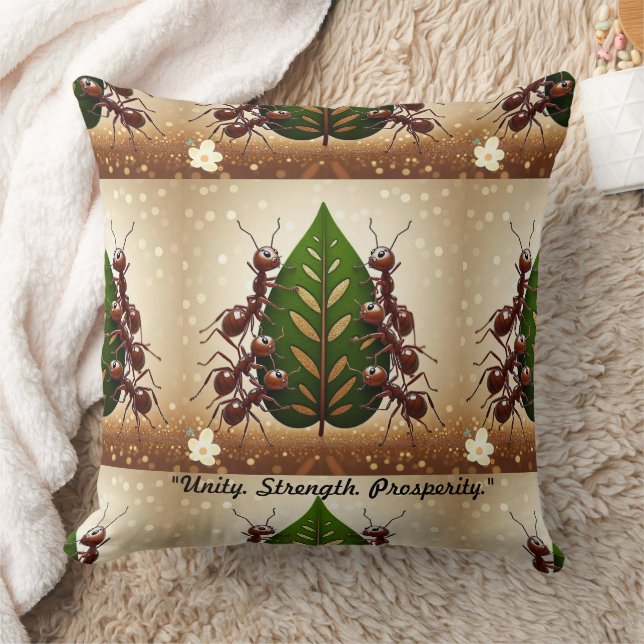 Coussin "L'équipe Leaf" (Couverture)