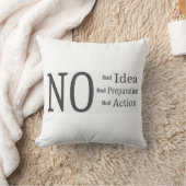 Coussin Les 3 clés du succès : Idée, Préparation, Action (Couverture)