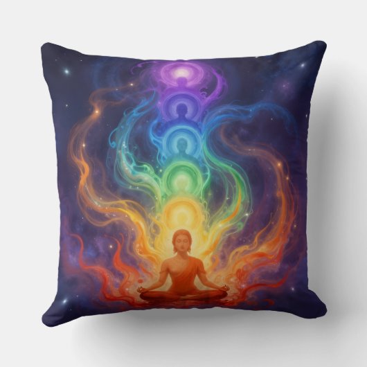 Coussin Les 7 Chakras (Verso)