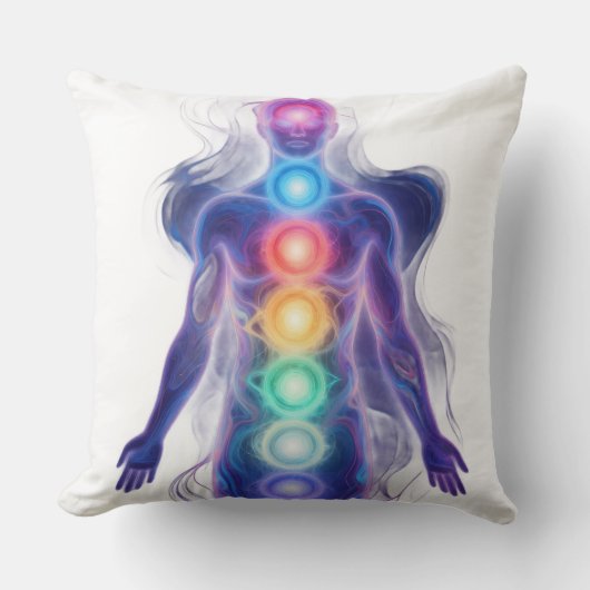 Coussin Les 7 Chakras (Recto)