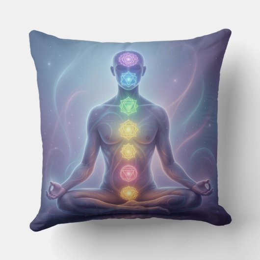 Coussin Les 7 Chakras´2 (Verso)