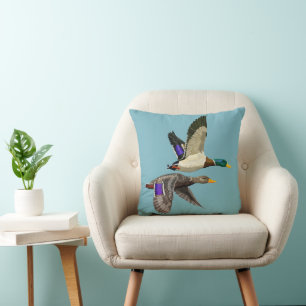 Coussin Les amateurs de canard de Mallard