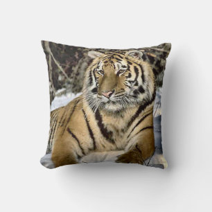 Coussin Les amateurs de faune sibérienne