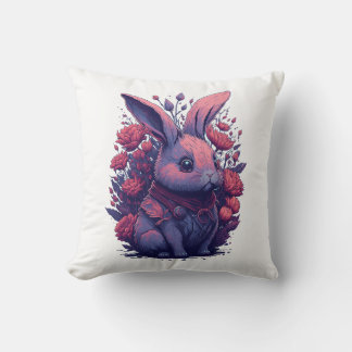 Coussin Les amateurs de lapin Cadeau