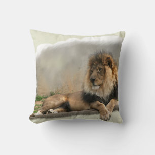 Coussin Les amateurs de lions et cadeaux d'art