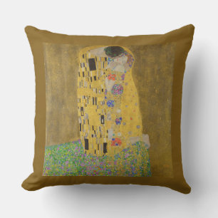 Coussin Les amoureux embrasser Embrace par Gustav Klimt