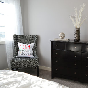 Coussin Les anciennes voies n'ouvrent pas de nouvelles voi