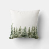 Coussin Les animaux boisés de la forêt (Verso)