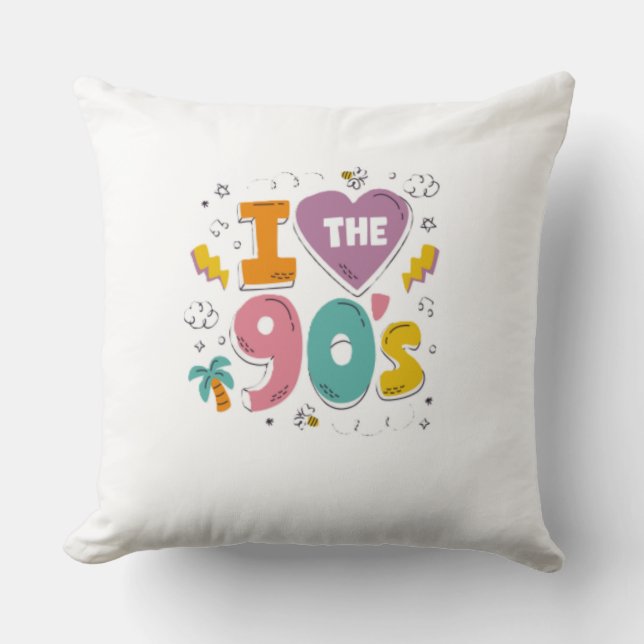Coussin Les années 90 ;90s  (Recto)