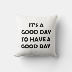 Coussin Les Bons Jours Sont Ici Remise de devis