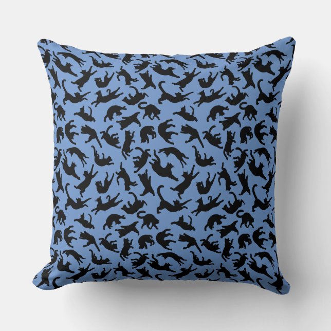Coussin Les chats qui tambourinent (Recto)