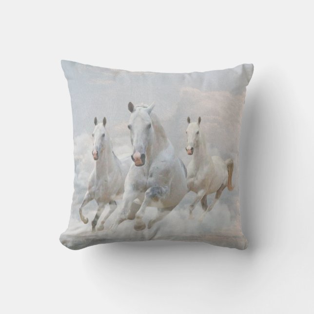 Coussin Les Chevaux (Recto)