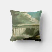 Coussin Les chutes du Niagara depuis Table Rock par John V (Recto)