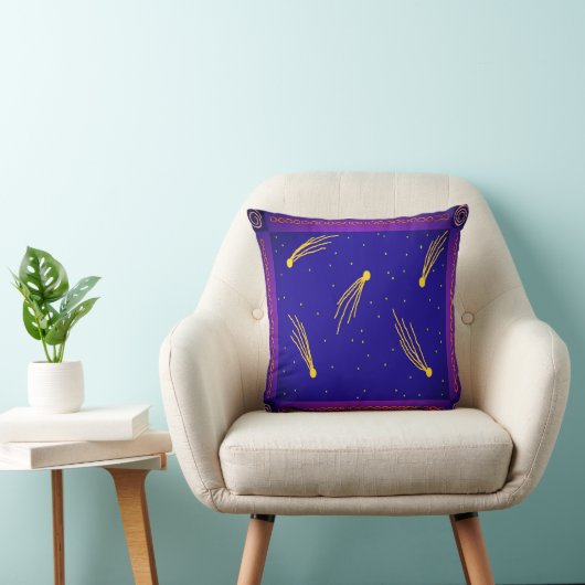 Coussin Les comètes lancent l'oreiller (Chaise)