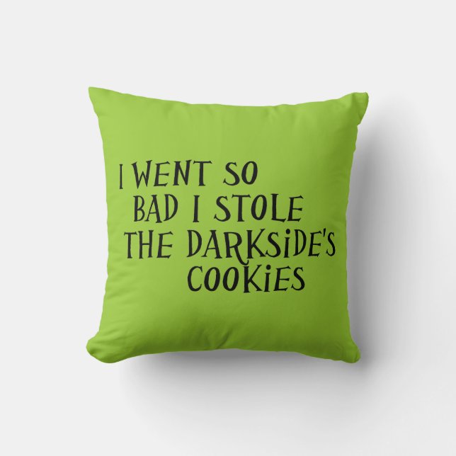 Coussin Les cookies de Darkside (Recto)