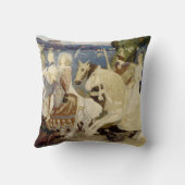Coussin Les cyclistes de Sidhe (Verso)