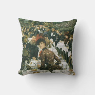 Coussin Les Dames de l'Artiste par James Tissot, Art ancie