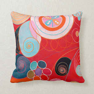 Coussin Les Dix Plus Grandes, Groupe IV, No 4 (Rouge)