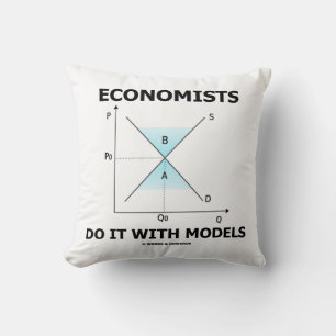Coussin Les Économistes Le Font Avec Des Modèles (Courbe D