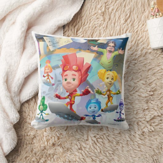 Coussin Les enfants de Fixies | Fixie (Couverture)