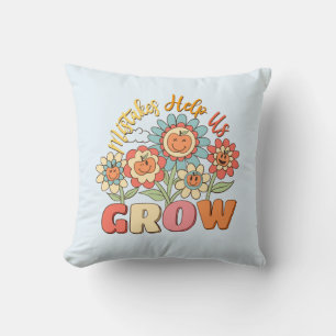 Coussin Les erreurs nous aident à grandir Motivation flo