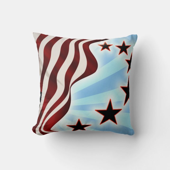 Coussin Les Etats-Unis (Recto)