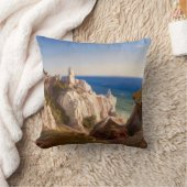 Coussin Les falaises de l'île de Mon par Louis Gurlitt (Couverture)