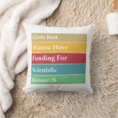 Coussin Les Filles Veulent Juste Avoir Un Financement Pour (Couverture)