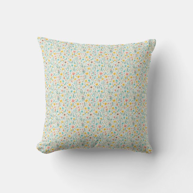 Coussin Les Fleurs Sont Les Baisers De La Terre (Recto)