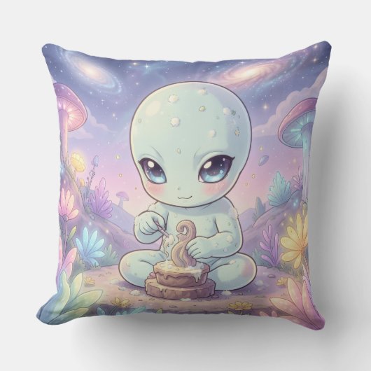 Coussin Les Galaxie Errants de Nectar.9 (Recto)