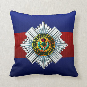 Coussin Les gardes écossaises gardent le calme et le mâl