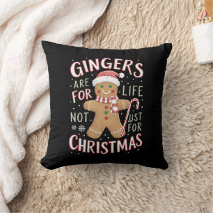 Coussin Les Gingers Sont Pour La Vie Pas Seulement Pour No