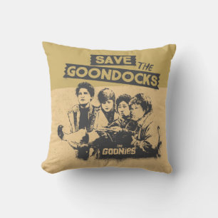 Coussin Les Goonies "Sauvez Les Quais De Goon"