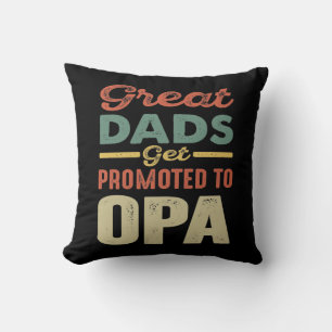 Coussin Les Grands Pères Sont Promus Aux Cadeaux Opa Homme